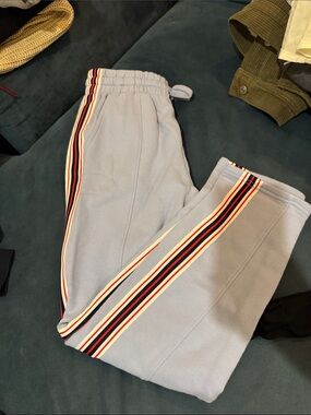 TNA Light Blue Lounge Joggers with Drawstring Waist